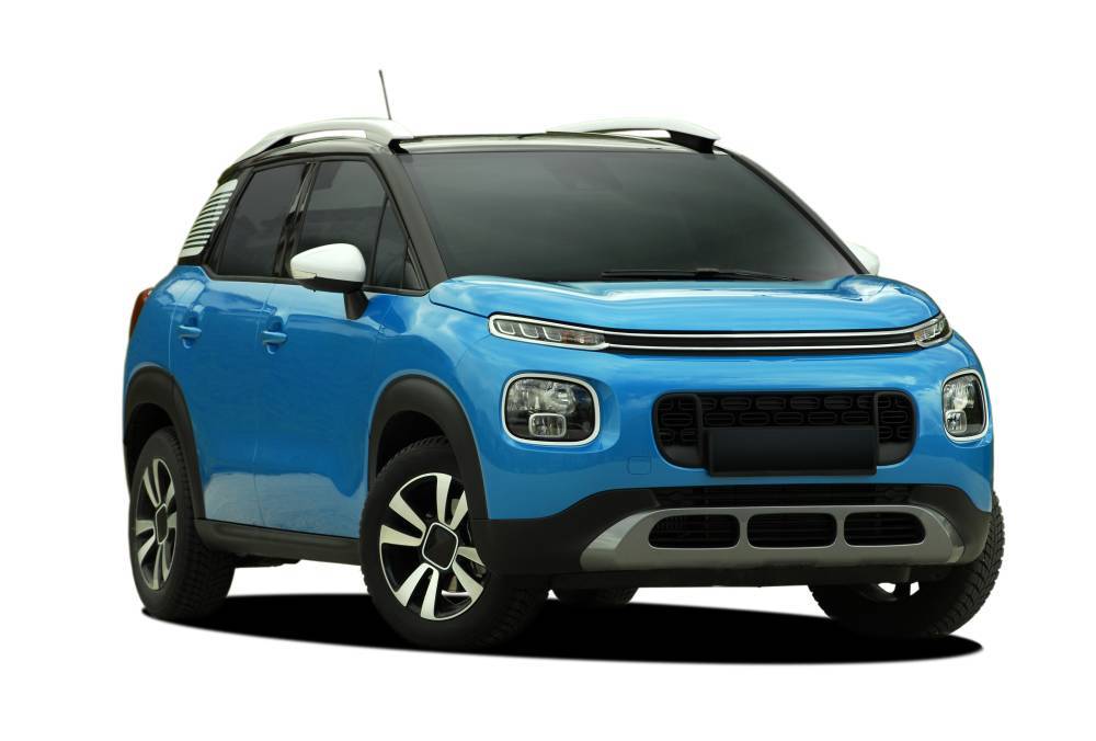 Voiture-bleu